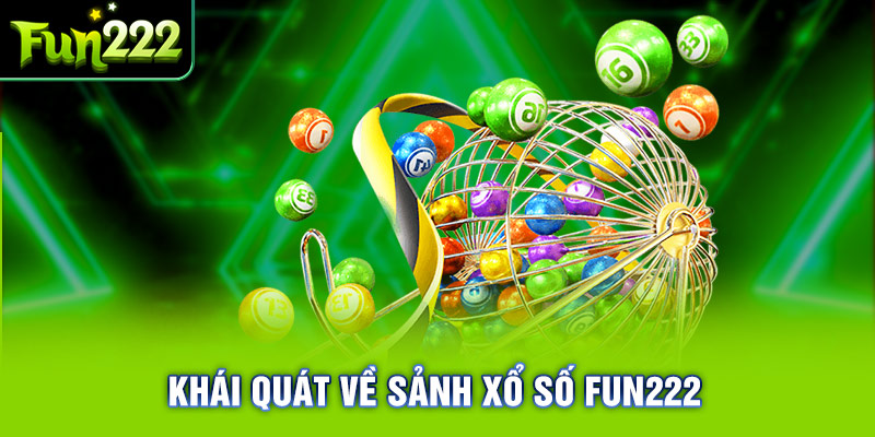 Tổng quan về sảnh Xổ số Fun222